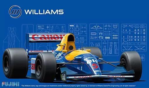 プラモデル 1 20 ウィリアムズ FW14B 1992 グランプリシリーズ No.5 091976