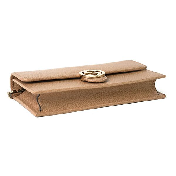 新品 グッチ GUCCI ショルダーバッグ ダラーカーフ ローズベージュ 新品 グッチ GUCCI ショルダーバッグ ダラーカーフ ローズベージュ