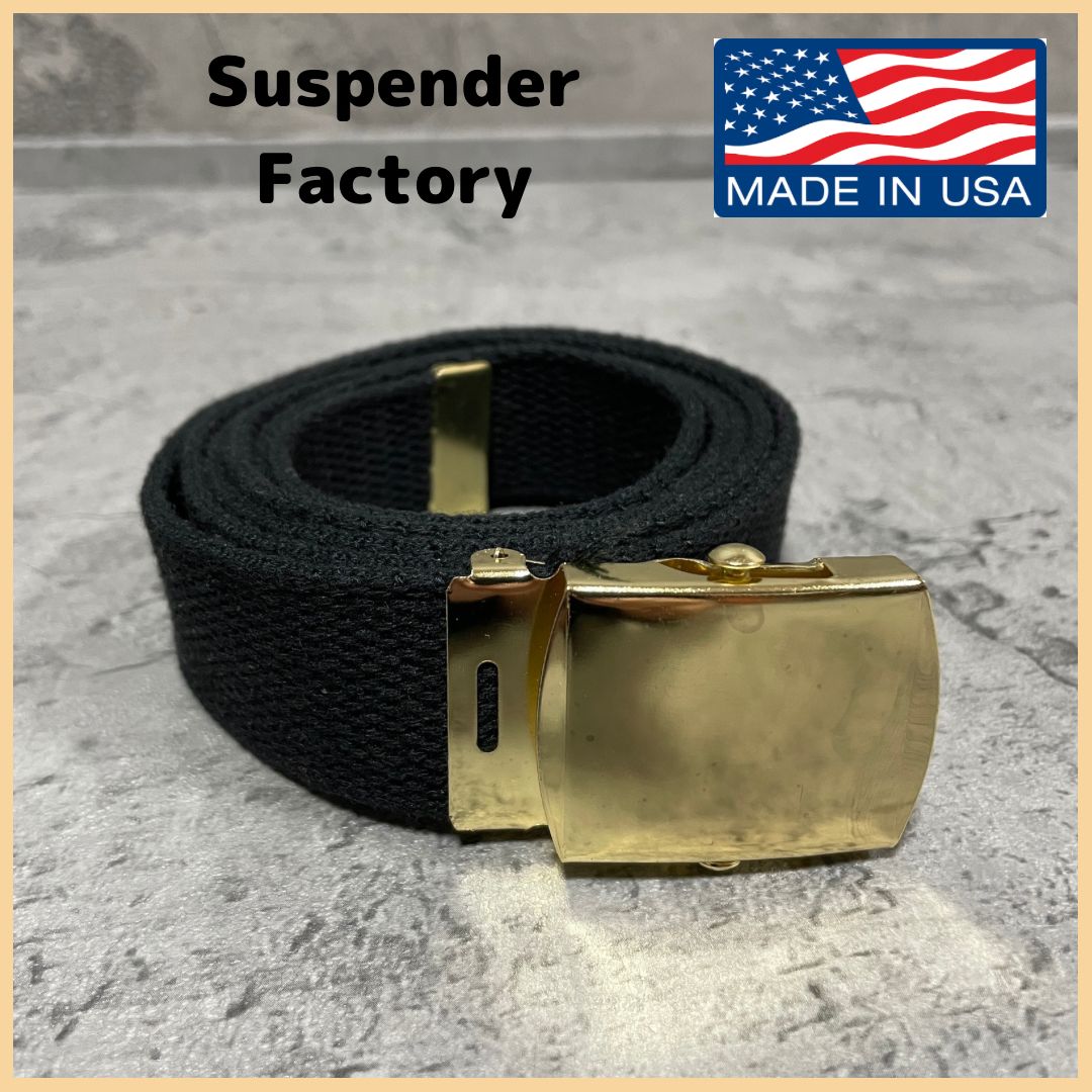 新品 USA製 suspender factory ナイロンベルト ガチャ - 小物