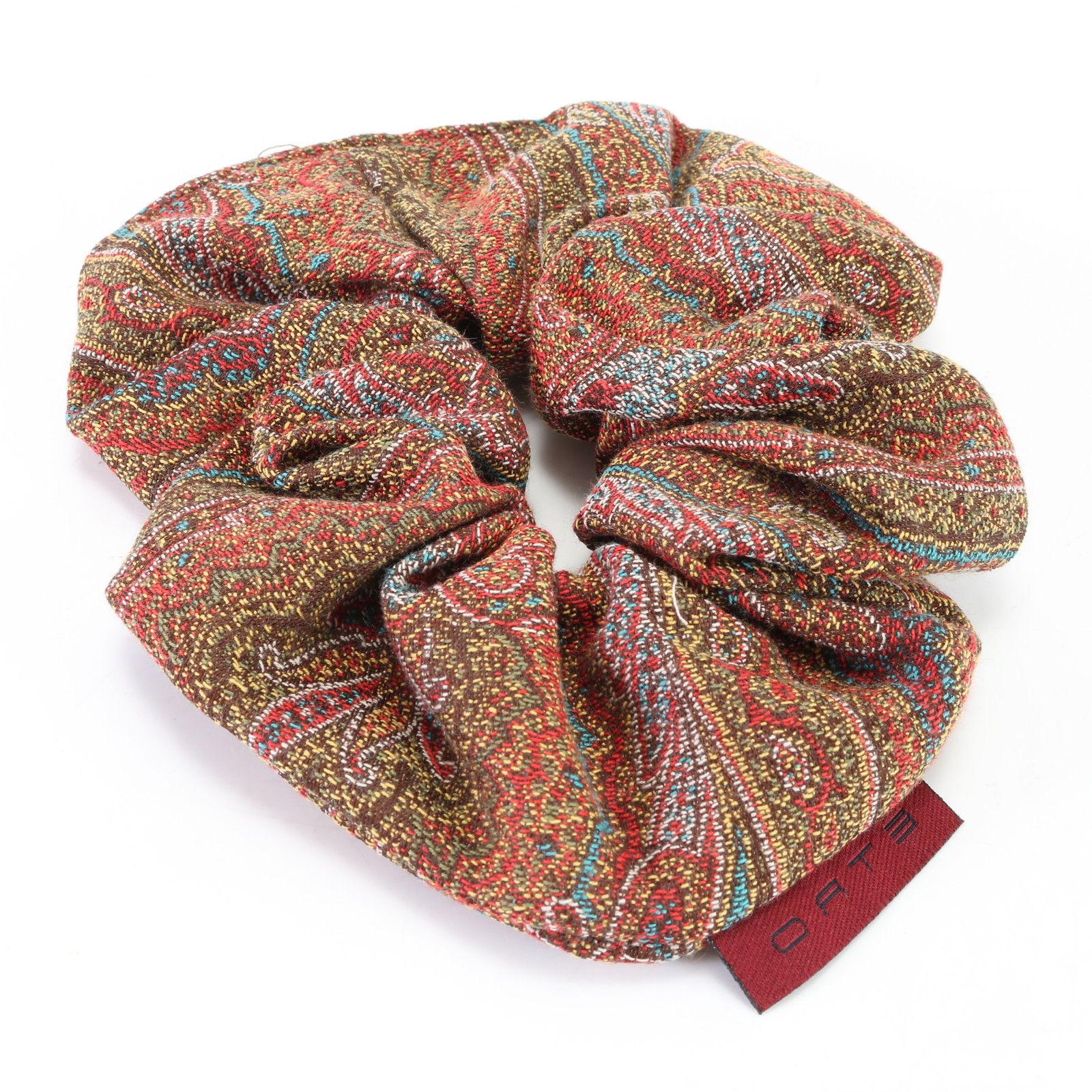 極美品 ETRO エトロ シュシュ ペイズリー 柄 ヘアゴム ヘア