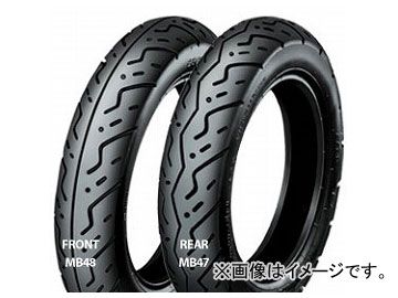 IRC MB47 リア 90/100-10 M/C 53J TL 122033 2輪