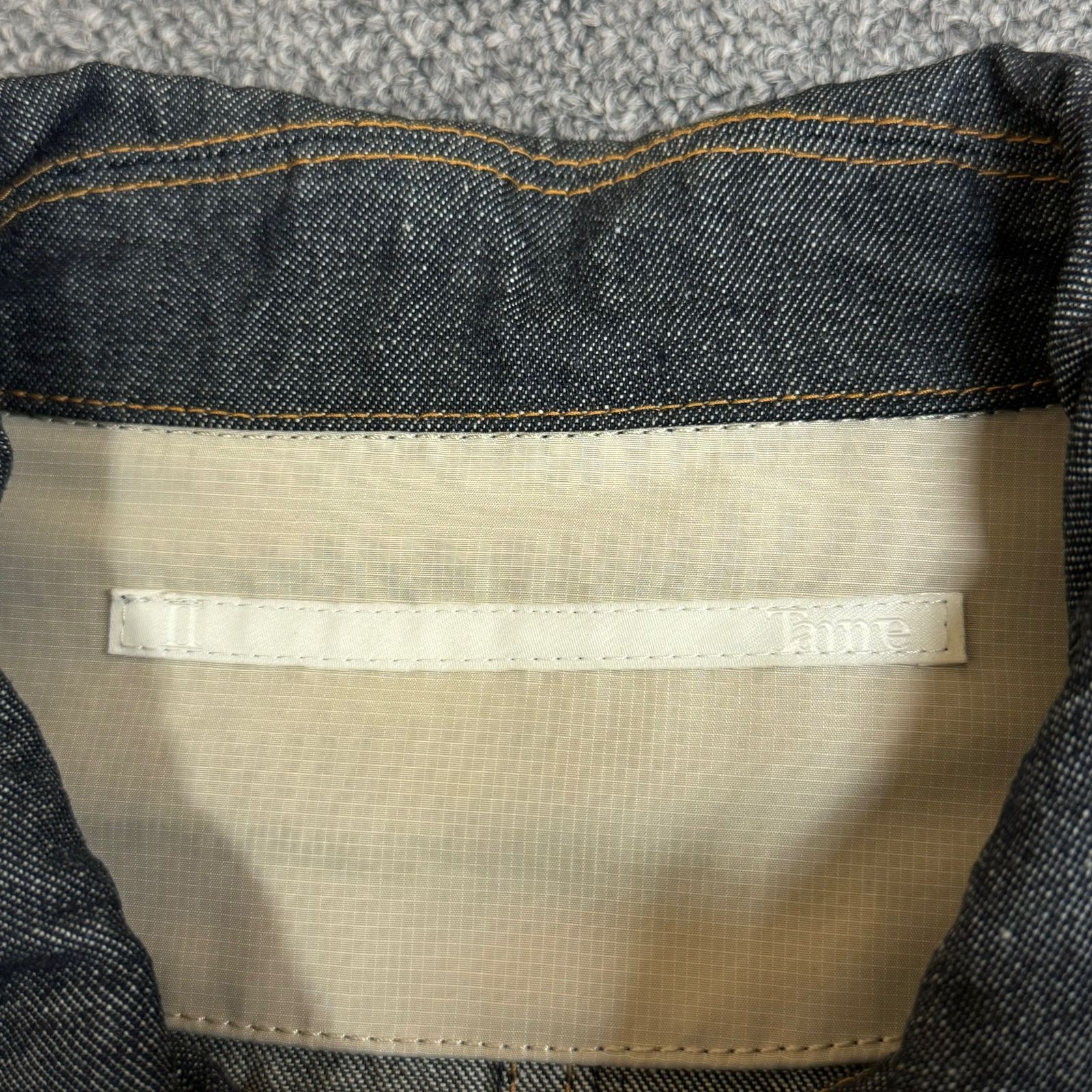 定価83600円 新品 Tamme 23SS RAF FS DENIM WORK JACKET デニムワーク 