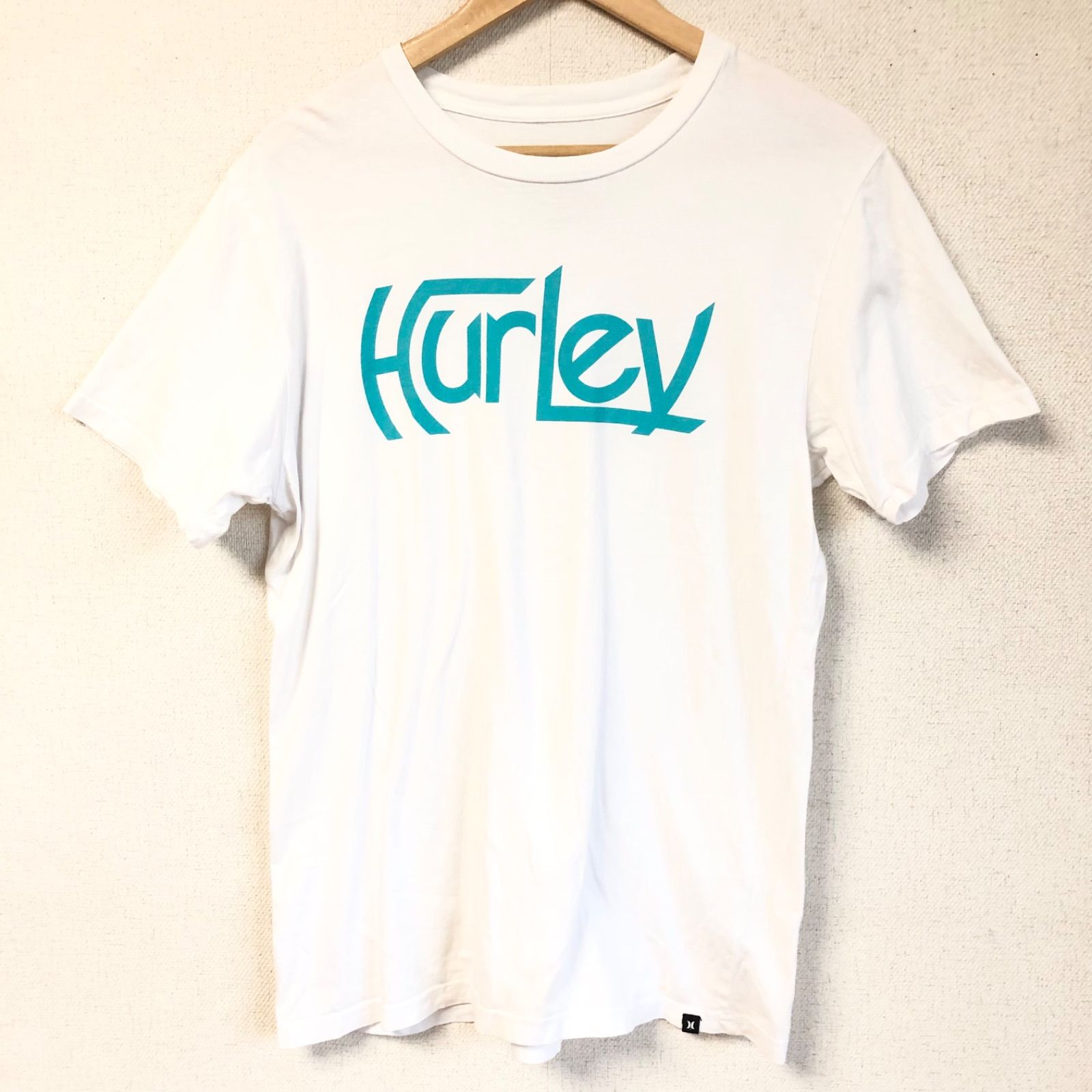 ハーレー Hurley ロゴプリント 半袖Tシャツ ホワイト - トップス