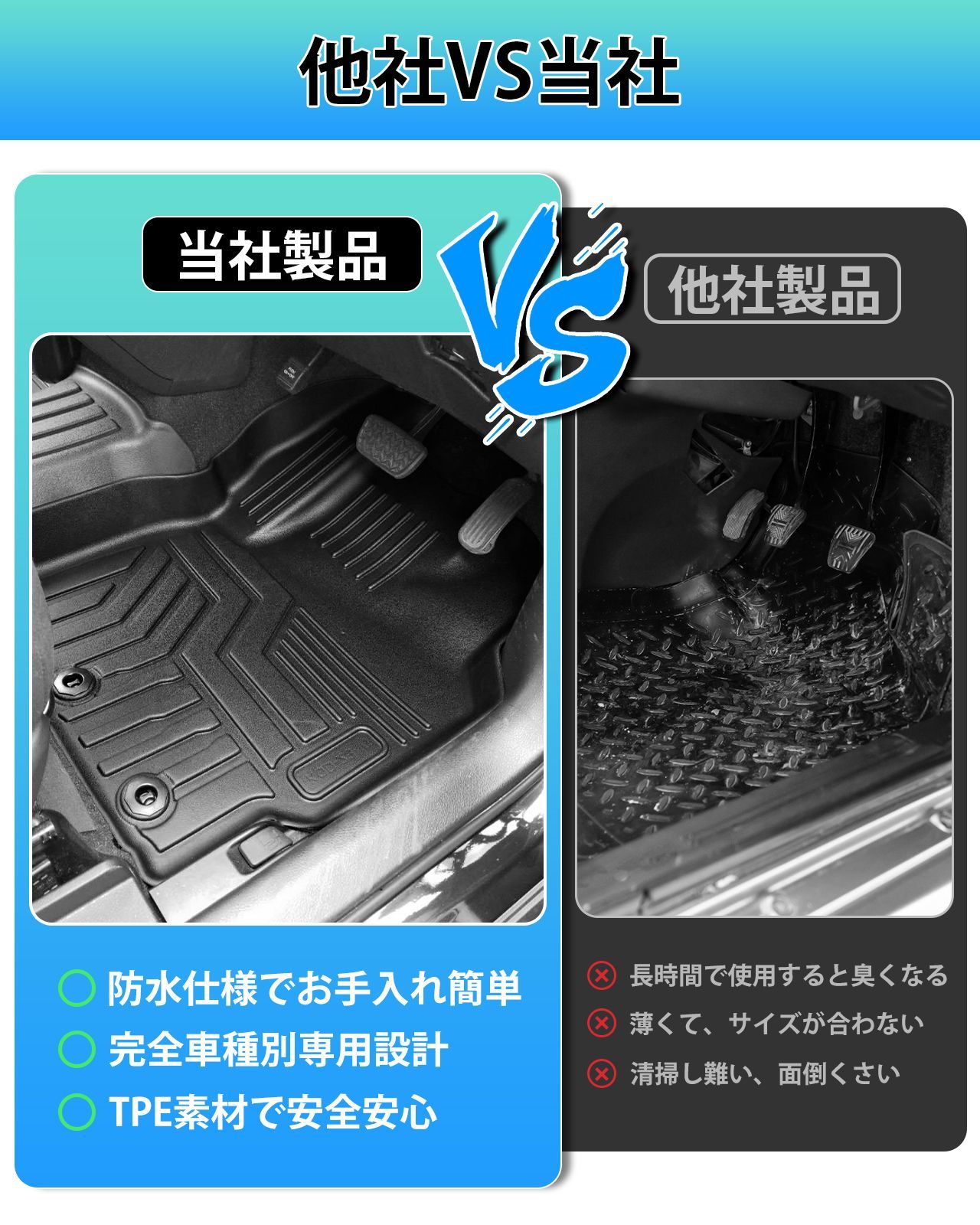 立体カーマット