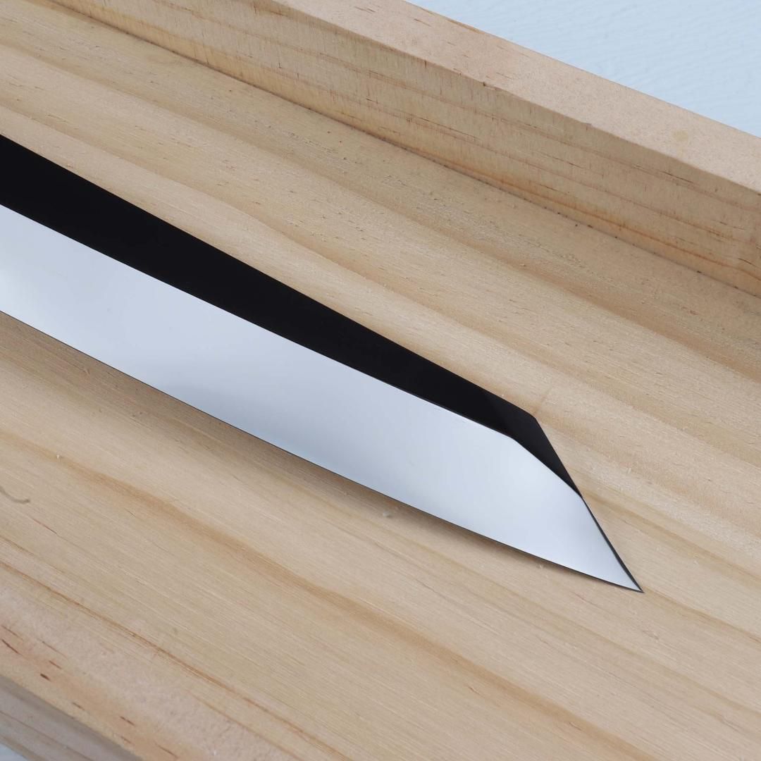 梵静刃物 切付包丁刺身包丁 尺 ウルトラ鏡面仕上げ スネークウッド白