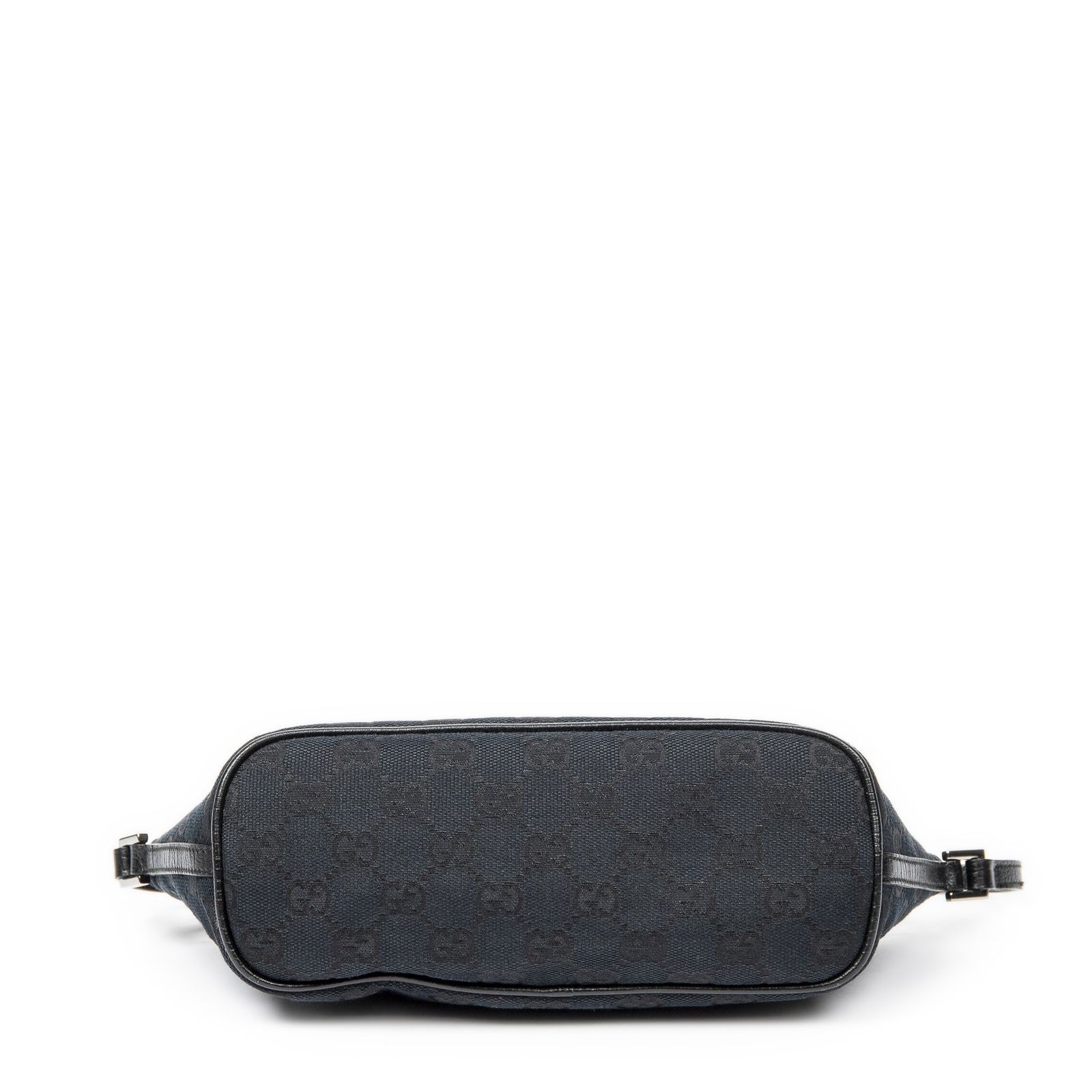 GUCCI グッチ GGキャンバス アクセサリーポーチ 黒 ブラック GUCCI GGキャンバス×レザー ミニバッグ アクセサリーポーチ 買取