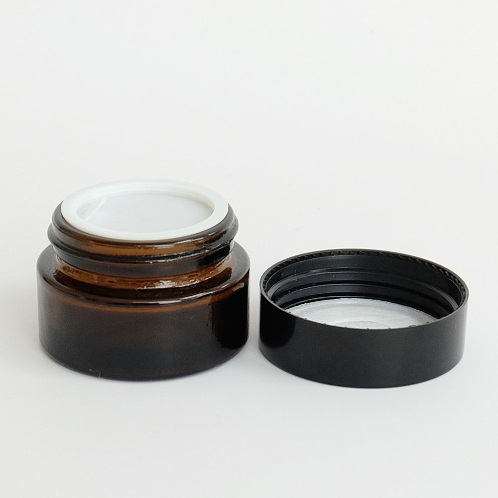  茶色 遮光ジャー 20 g用 ease アロマ キャンドル インテリア 生活道具