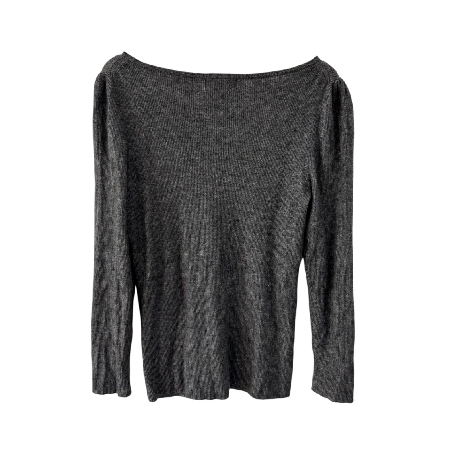 Z1469 yoshie inaba ヨシエイナバ カシミヤ シルク 長袖ニット