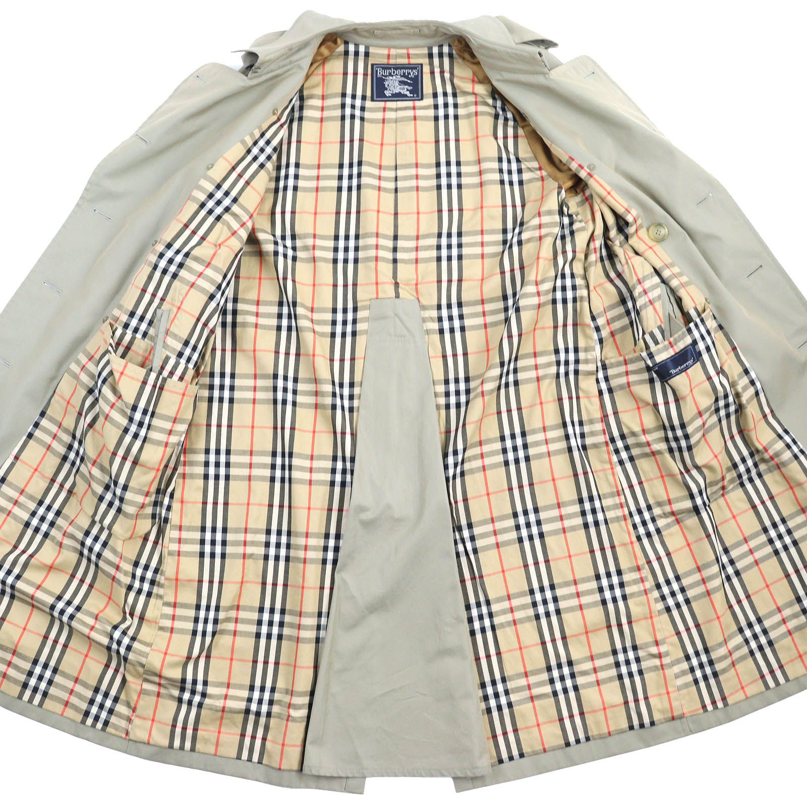BURBERRY'S ノバチェック　ビンテージ　トレンチコート　綿100% resize_image.php?image=