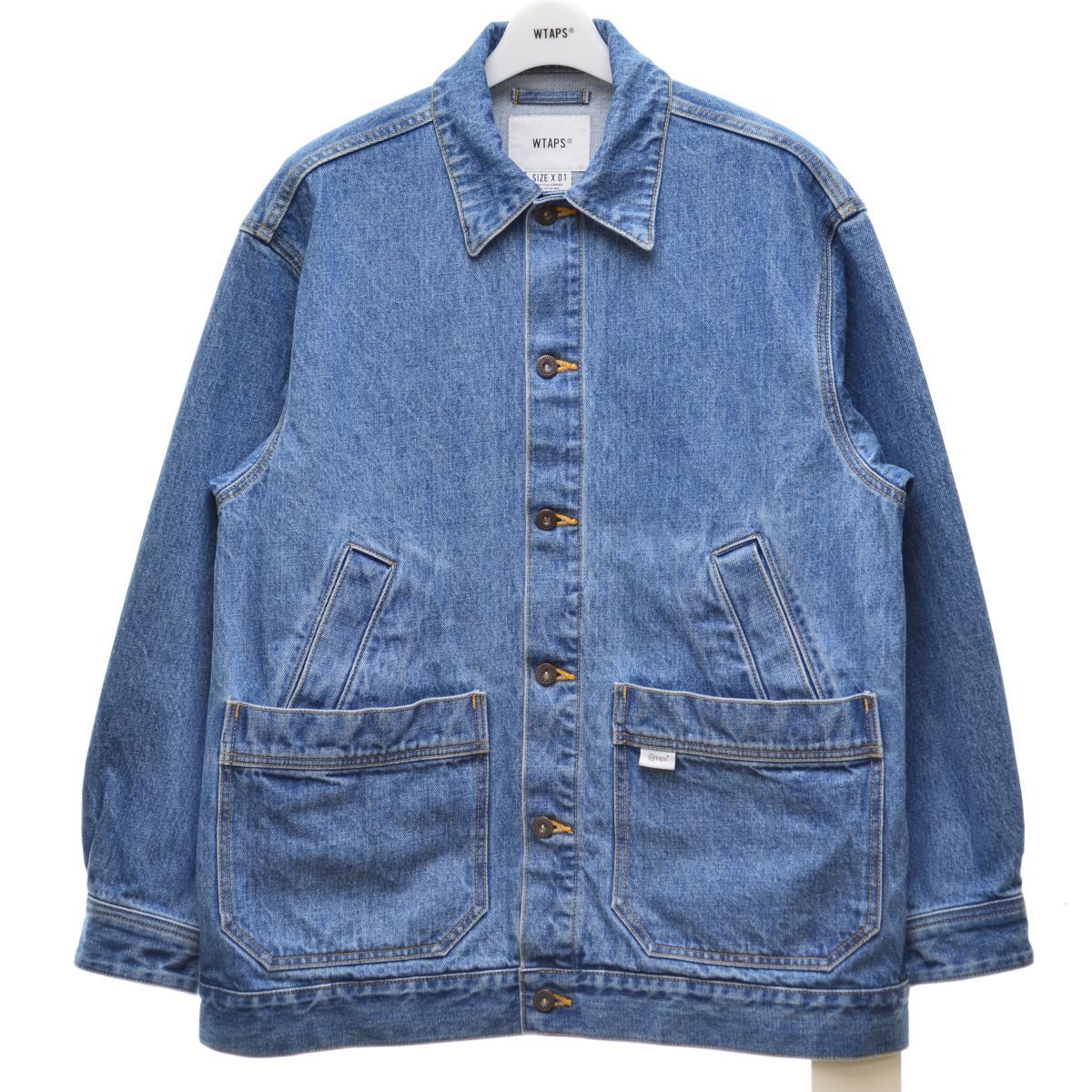 1/S【WTAPS】23AW 232WVDT-JKM04 DADDY / JACKET / COTTON. DENIM 