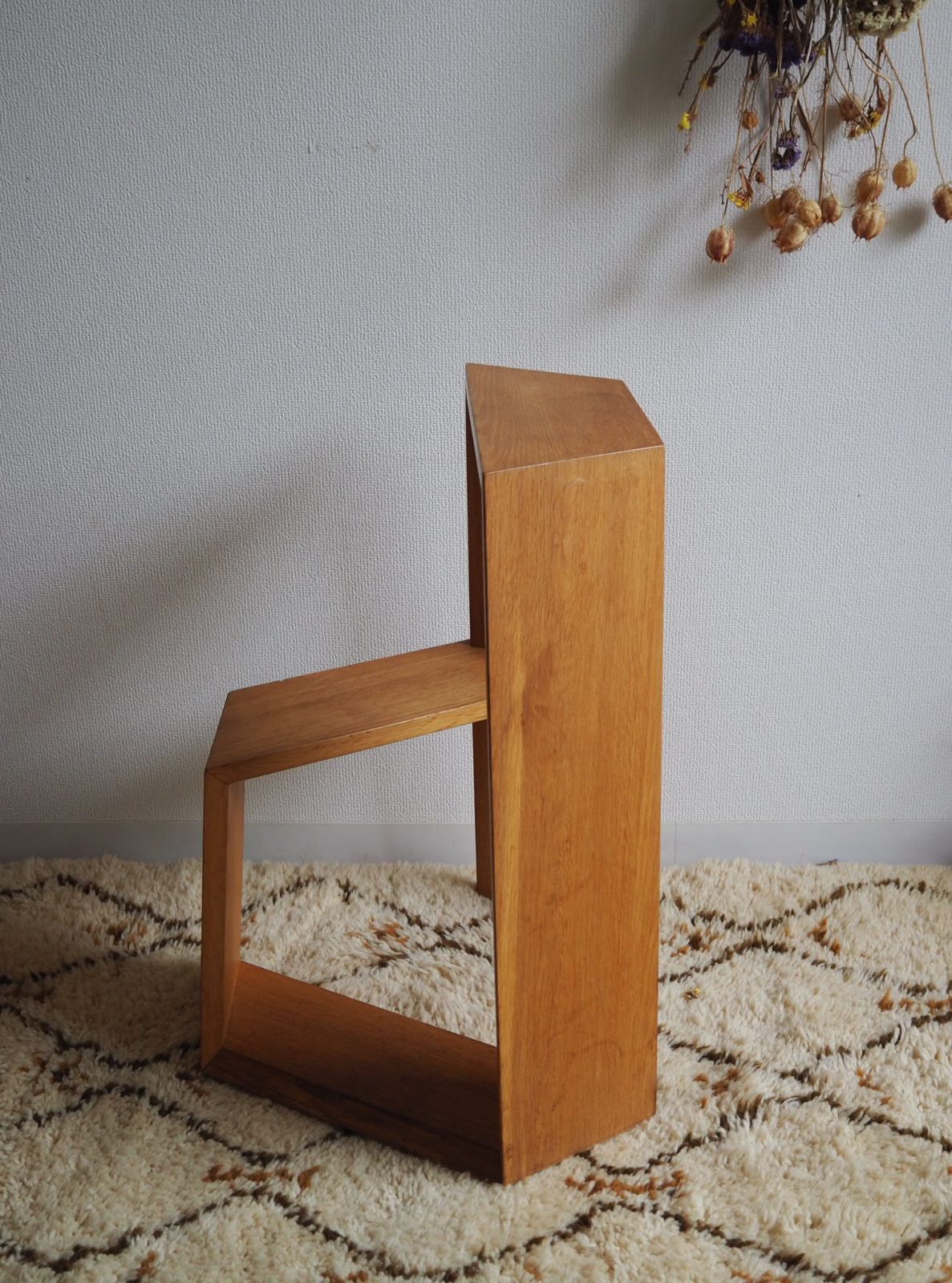 宮崎椅子製作所 廃盤椅子 チェア 飾り台 花台 DANDAN 段々 MARWIL-DEMENAGEMENTS_CH