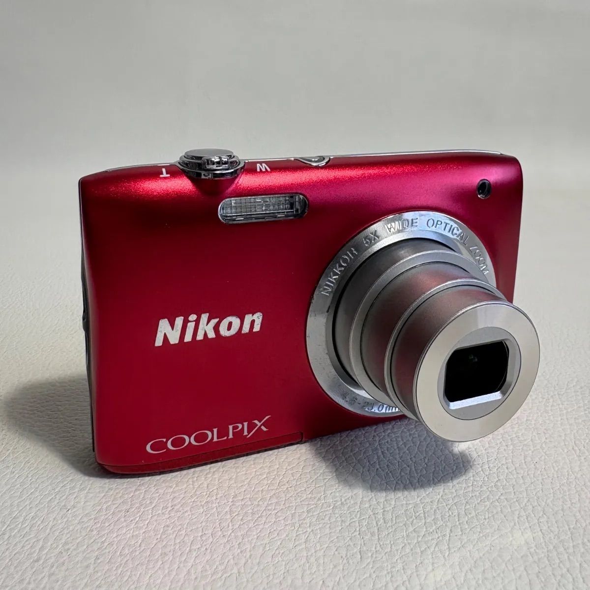 Nikon デジタルカメラ COOLPIX S2900 5倍ズーム 2005万画素 レッド 
