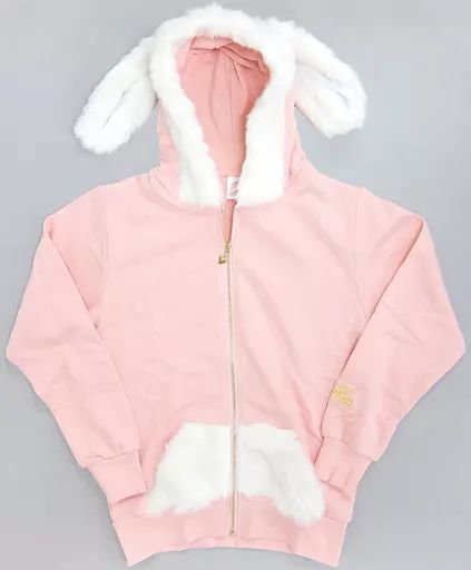 新品】田村ゆかり（ゆかりん）の うさ耳パーカー 中古】アウターウェア