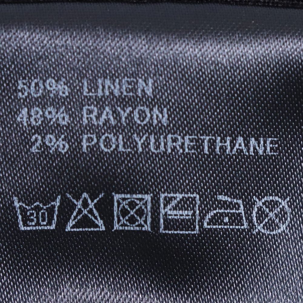 THEE OLD CIRCUS リネンサルエルパンツ サイズ2-3 ブラック 0131