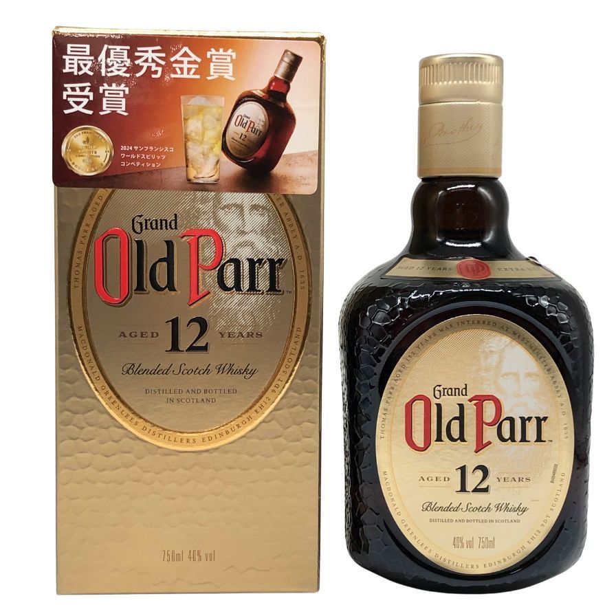 グランドオールドパー　GrandOldParr エクストラリッチ12年 グランド オールドパー エクストラ リッチ 12年 43度 750ml 正規