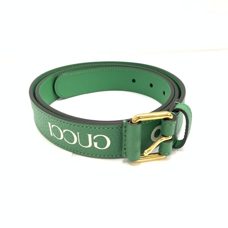 【中古】GUCCI×adidas　レザーベルト　702277　100-40 グッチ アディダス[92]