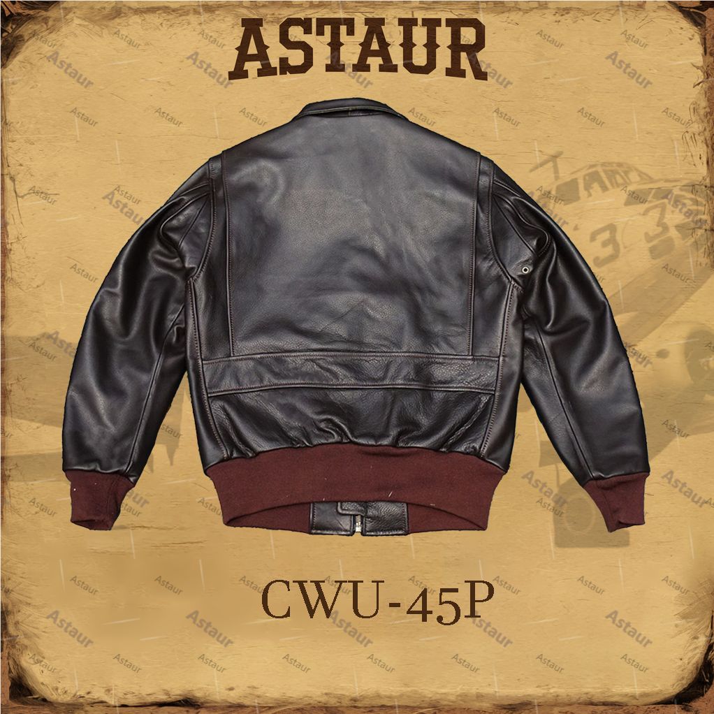 本革】TYPE CWU-45/P（38）レザー 黒