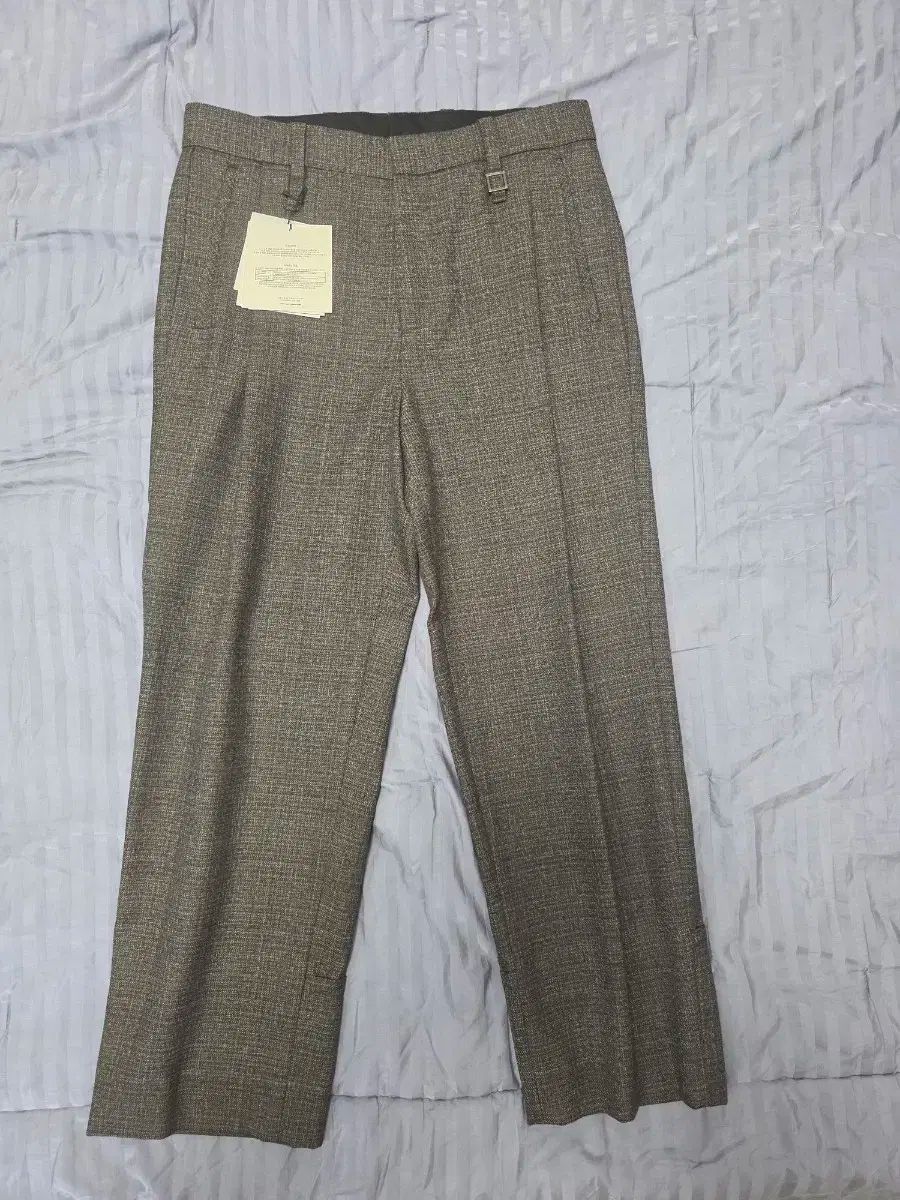 新品 WOOYOUNGMI(ウーヨンミ) 22fw メインチェック スラックス