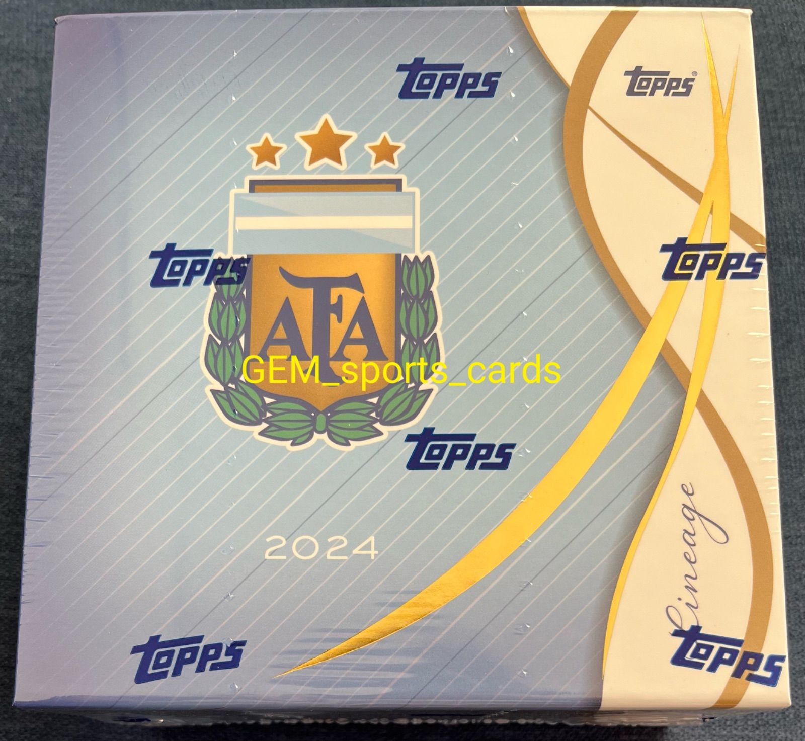 国内未発売 新品未開封】Topps Lineage Argentina 2024 1Box ② - メルカリ