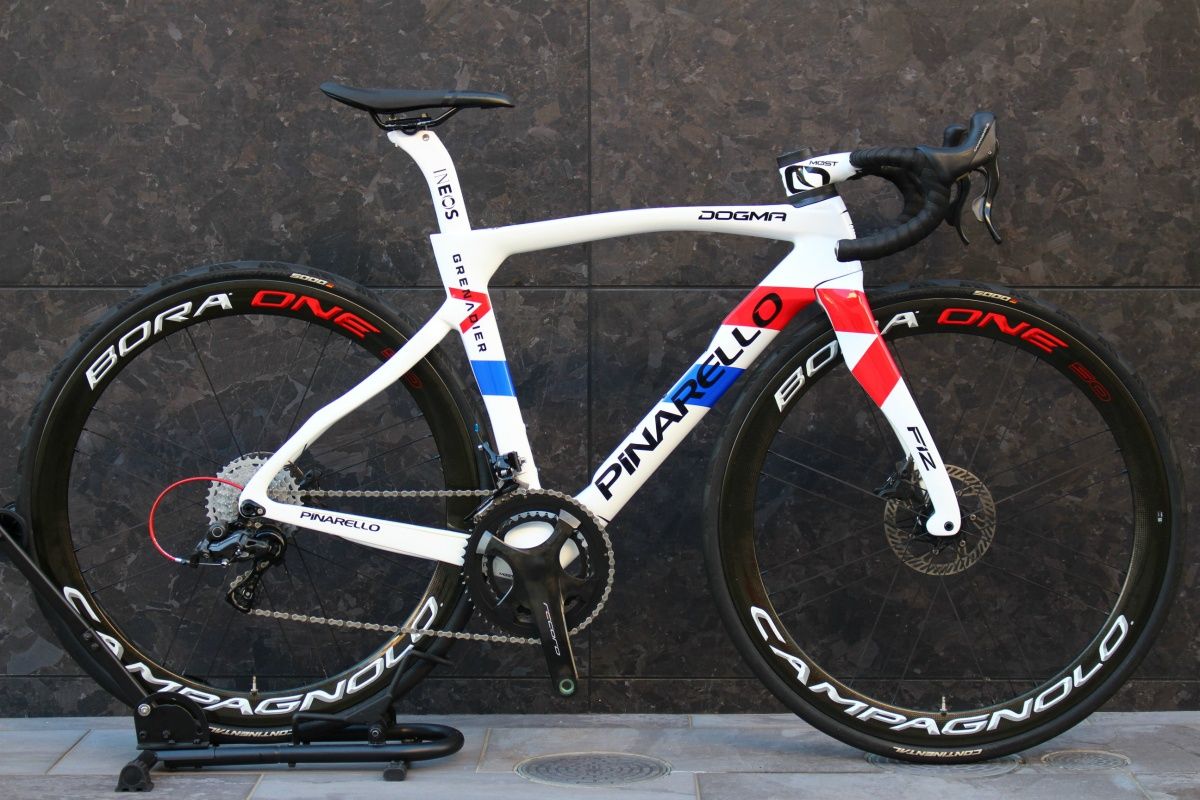 ピナレロ PINARELLO DOGMA F12 DISK 2021 500サイズ カンパ レコード 12S Mix カーボンロードバイク BRITISH CHAMPION【福岡店】