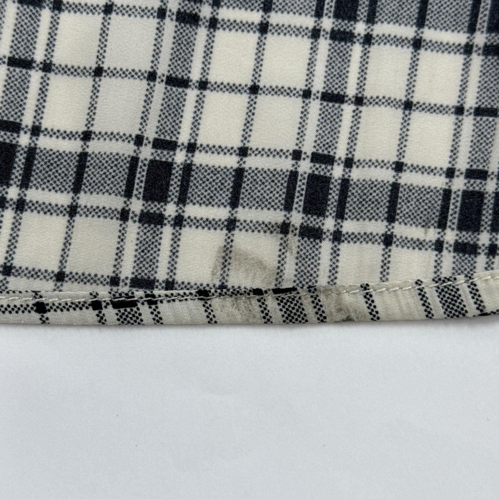 snidel スナイデル チェック パンツ size1/ブラック×ホワイト
