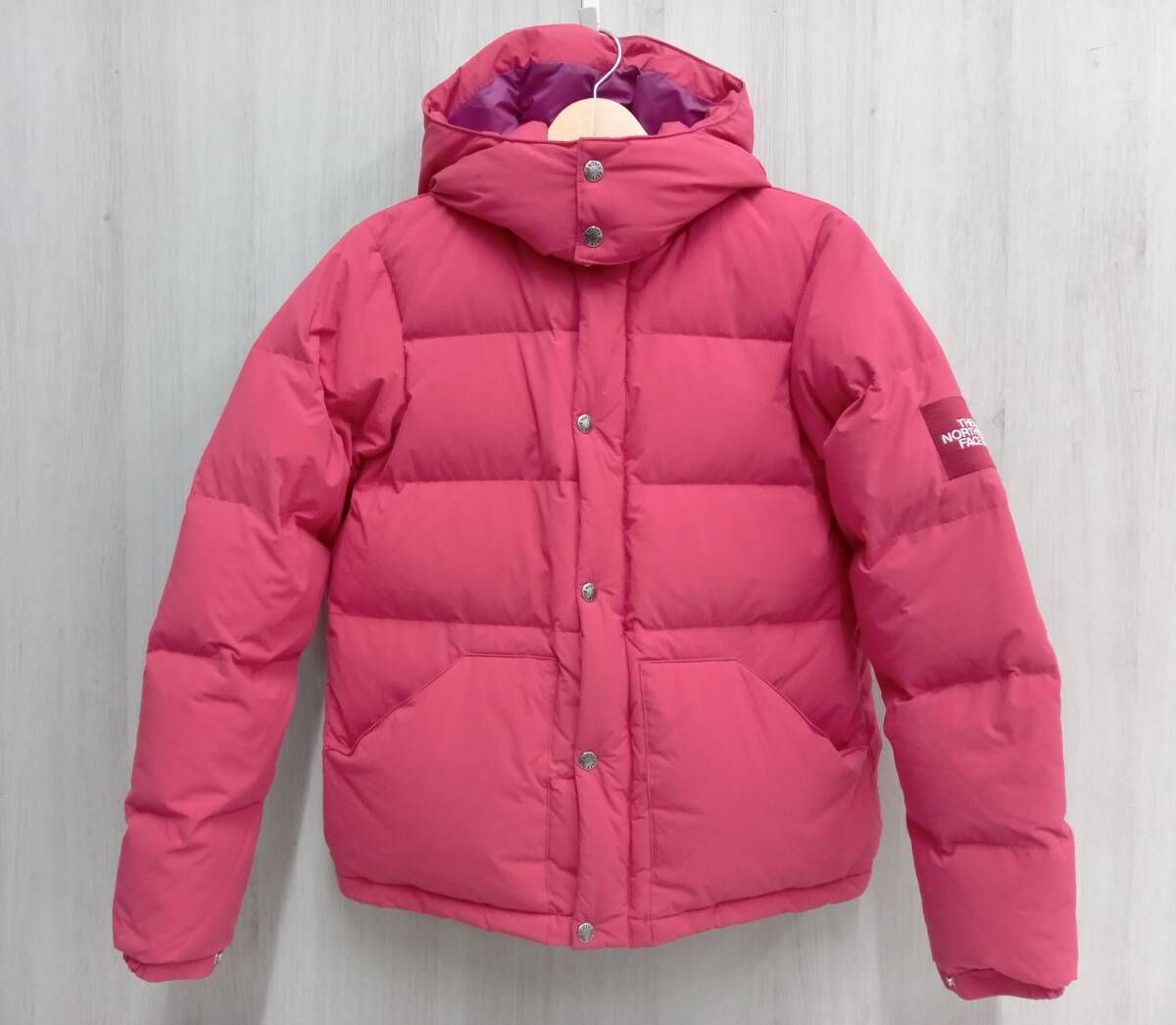 THE NORTH FACE キャンプシエラショート ダウンジャケット Lサイズ ローズレッド NDW91401レディース