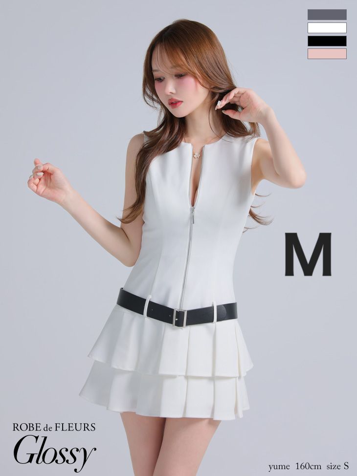 DE4217-IV-2507]ディアバイローブドフルール】バストジップ