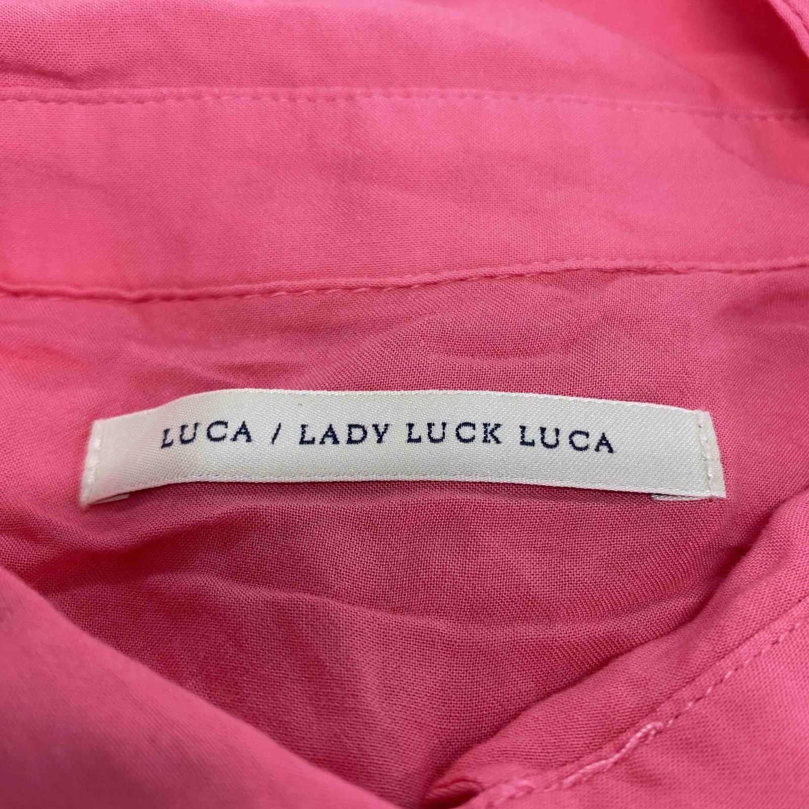 LADY LUCK LUCA レディラックルカ レディース 半袖シャツ ピンク tk