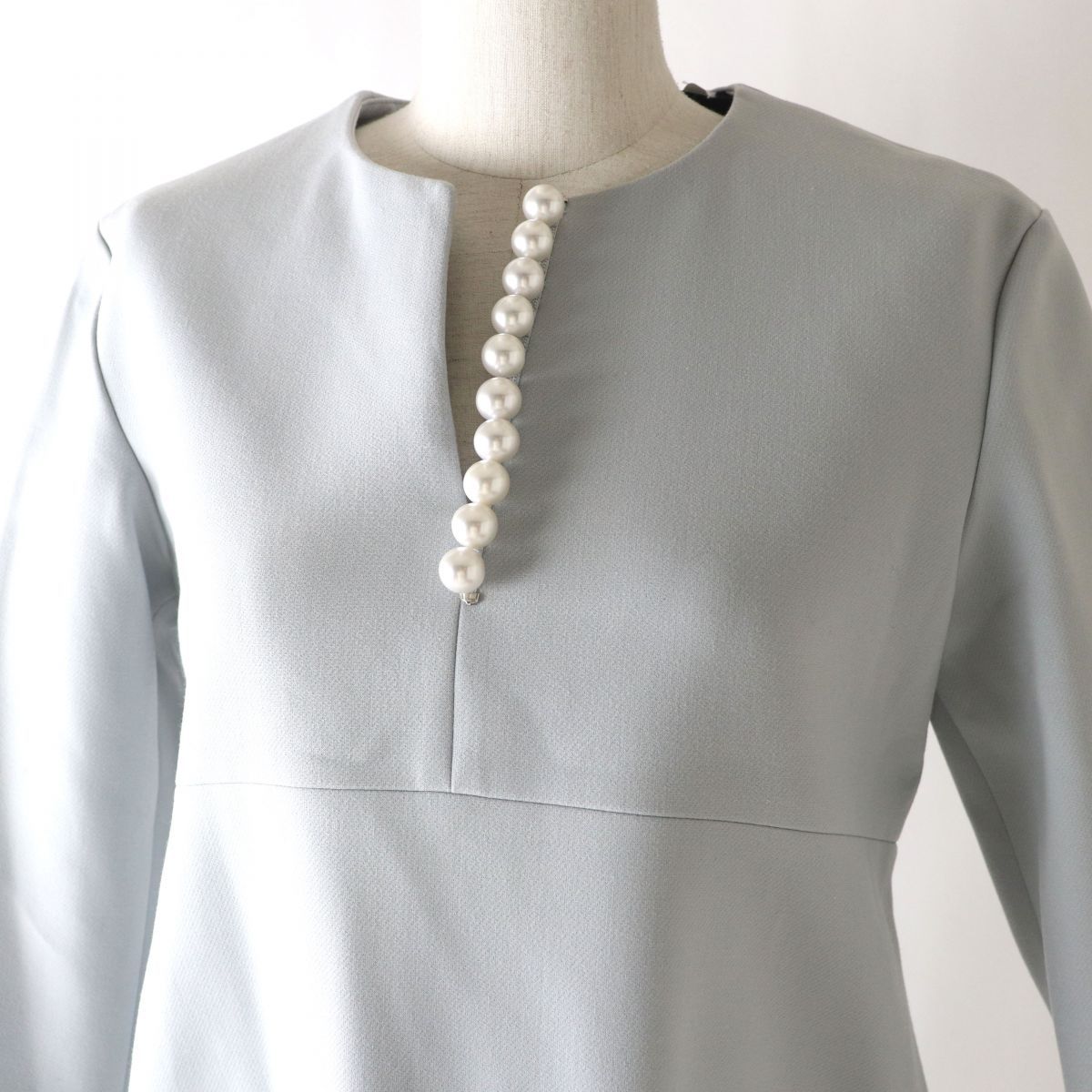 美品　ヨーコチャン　ワンピース 未使用◎正規品 20年 YOKO CHAN ヨーコチャン YCD-120-567 七分