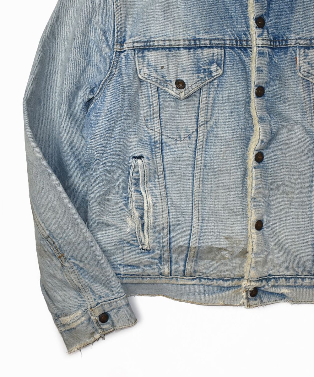 70～80's Levi's リーバイス ブリーチ デニム ボア ジャケット