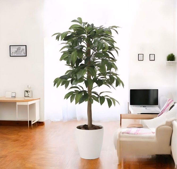 光触媒 人工観葉植物 フェイクグリーン アルデシア(万両) 90cm