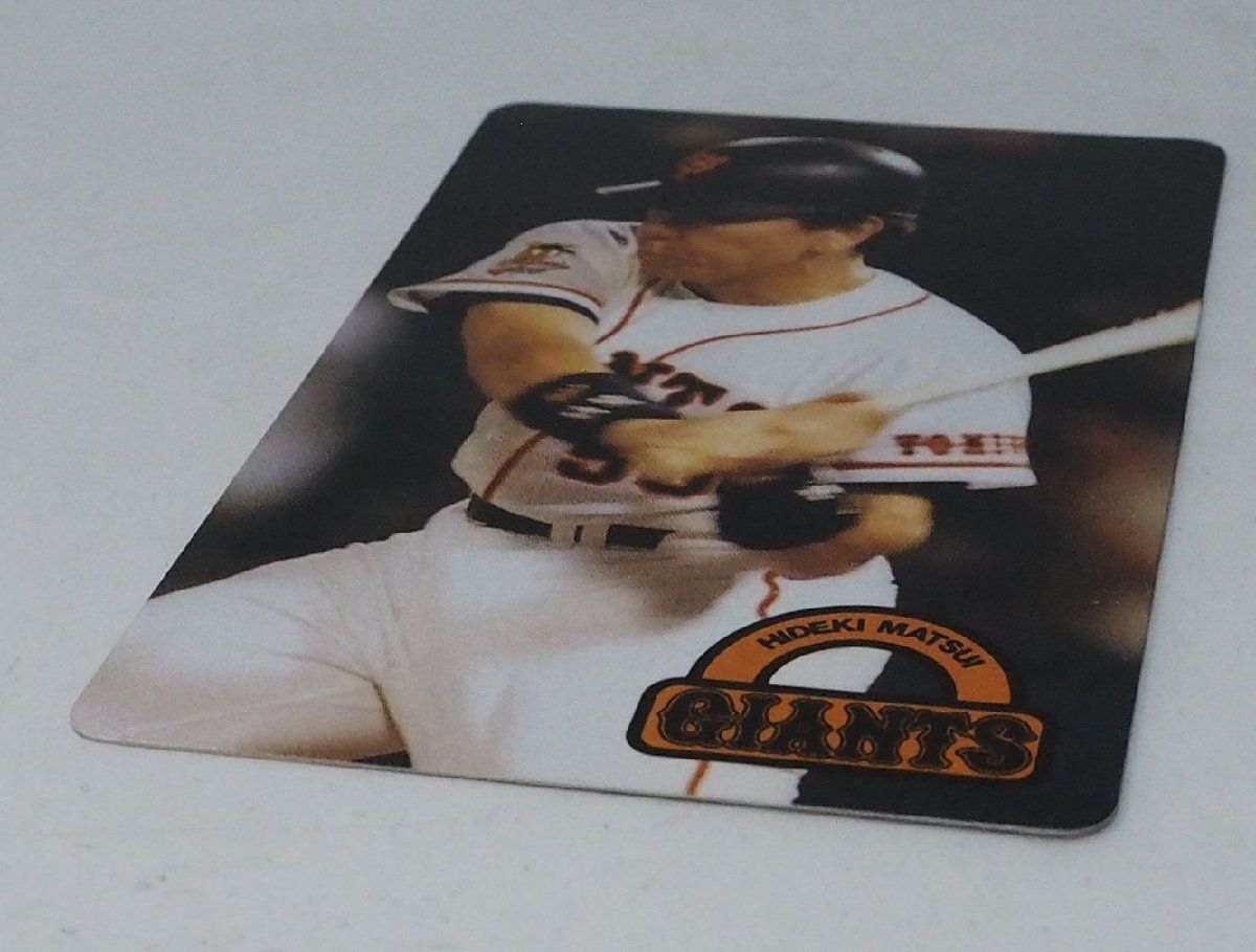 松井秀喜 BBM 東京スナック レア カード プロ野球 ジャイアンツ 95 94