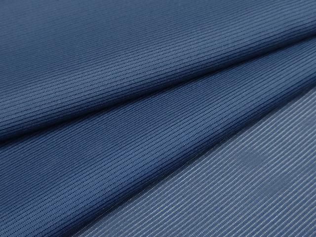 平和屋着物＊夏物 色無地 絽 深縹色 洗える着物 AABB8807sx