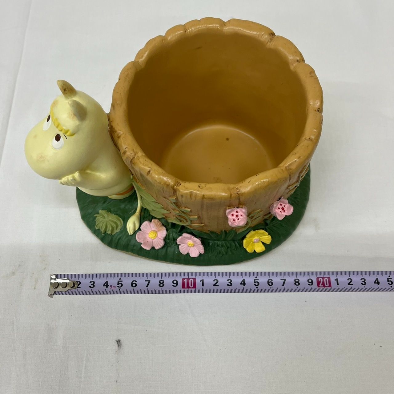 加藤工芸 ムーミンバレー プランター(小) B.フローレン KC-3555-200B