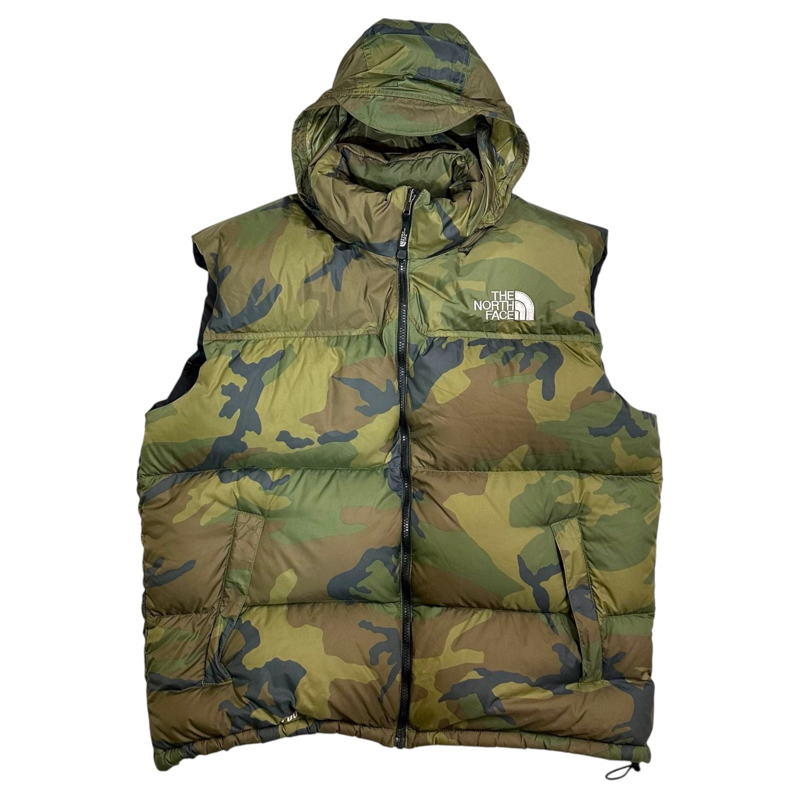 THE NORTH FACE(ノースフェイス) NUPTSE VEST - CAMO ヌプシ ダウン 
