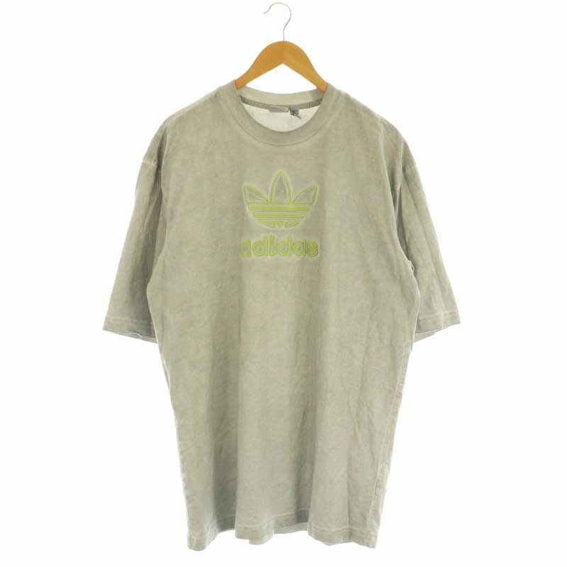 Adilenium シーズン2 ウォッシュドオーバーサイズ トレフォイルTシャツ アディダス Adilenium シーズン2 ウォッシュドオーバーサイズ