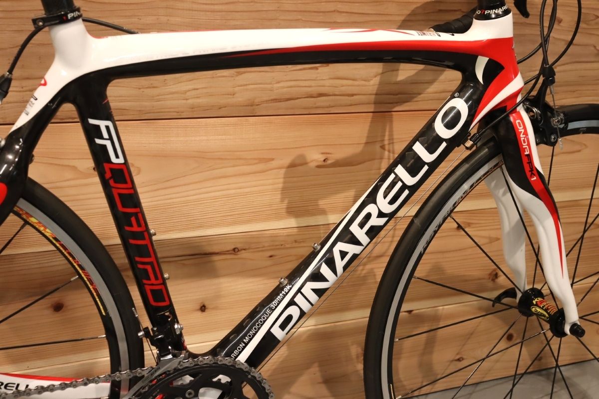 【手渡し希望】ピナレロ PINARELLO FP QUATTRO　105 2012年モデル カーボン ロードバイク 515サイズ　良好 ピナレロ PINARELLO FP QUATTRO クアトロ シマノ105 2011 PINARELLO