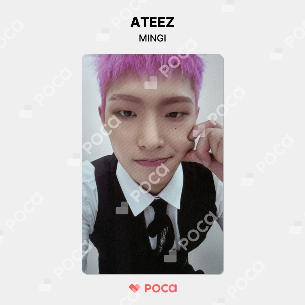 ateez outlaw mingi ミンギ withmuu セット ATEEZ ミンギ トレカ THE WORLD EP.2 : OUTLAW PLATFORM VER