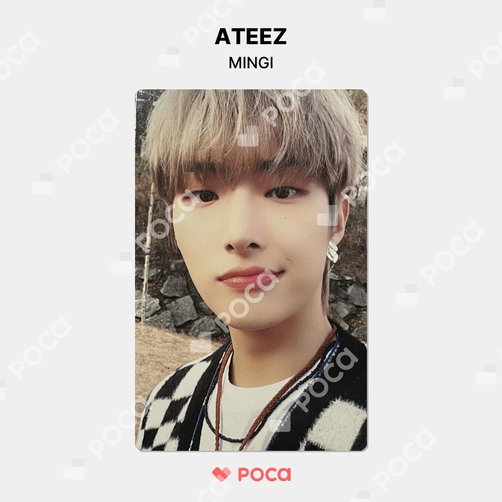 ATEEZ ミンギ トレカ ATEEZ 1ST PHOTOBOOK : ODE TO YOUTH 公式