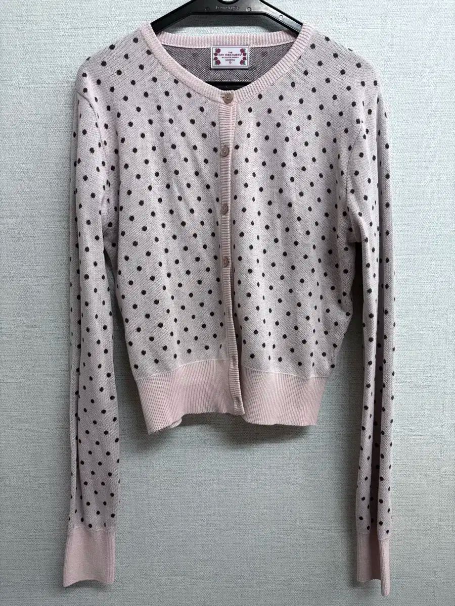 SCULPTOR スカルプター ドットカーディガン ピンク SCULPTOR ピンク M
