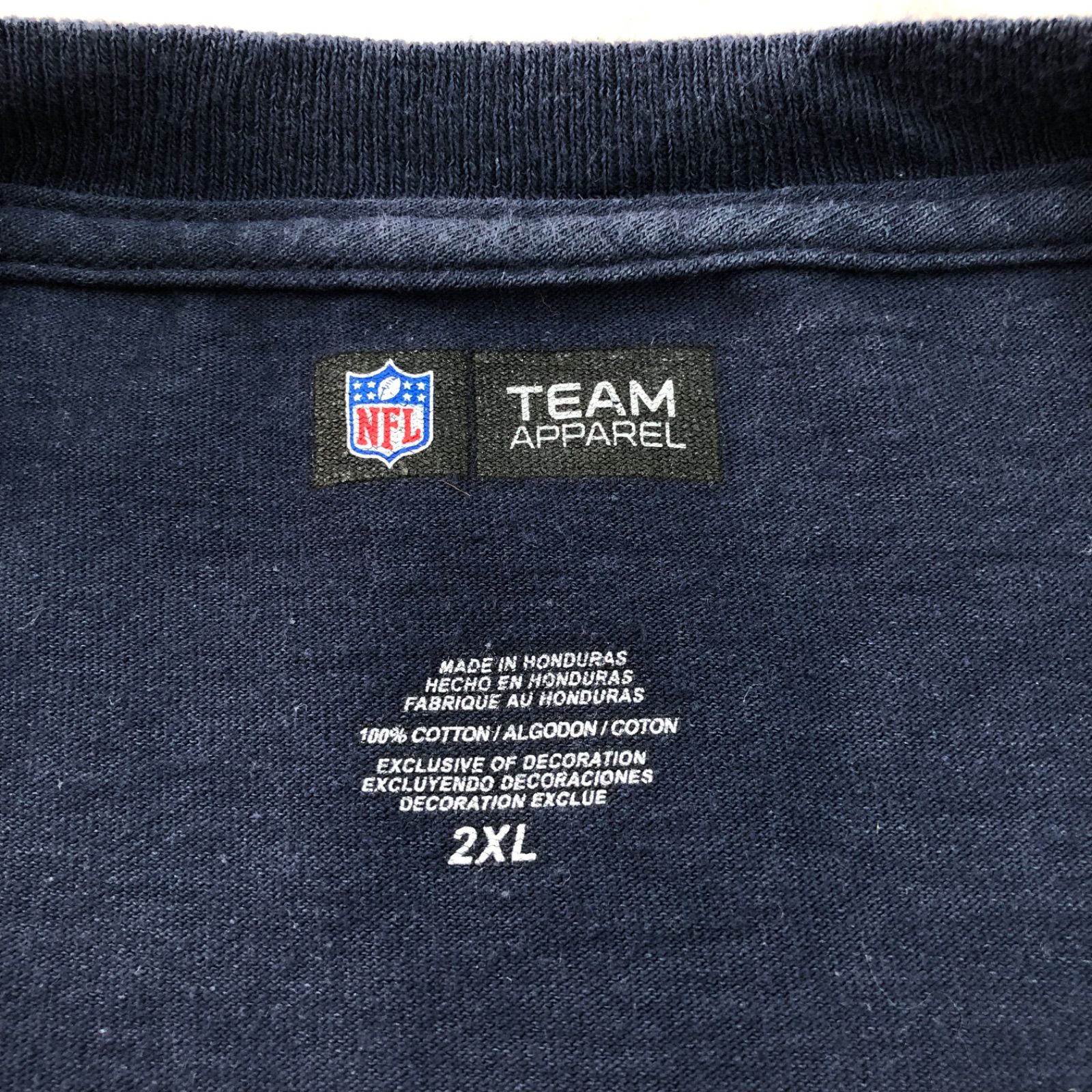 TEAM APPAREL チームアパレル CHICAGO BEARS シカゴ・ベアーズ MLB NFL メジャーリーグベースボール アメフト アメリカンフットボール 海外チーム系 ゲームシャツ ゲームウェア ユニフォーム 古着