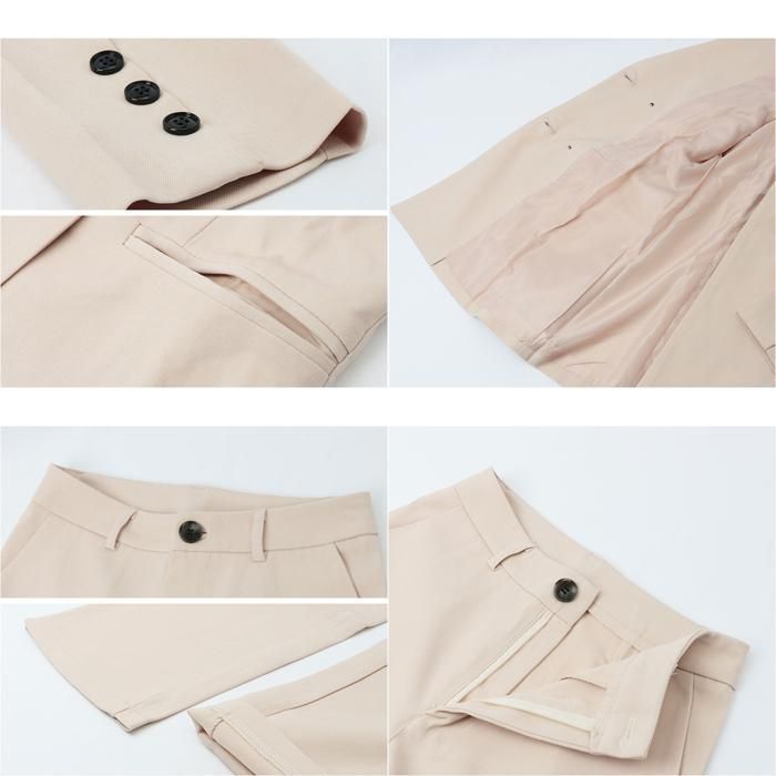 ☆ ベージュ ☆ Lサイズ ☆ ビジネススーツ レディース pmyladysuit07