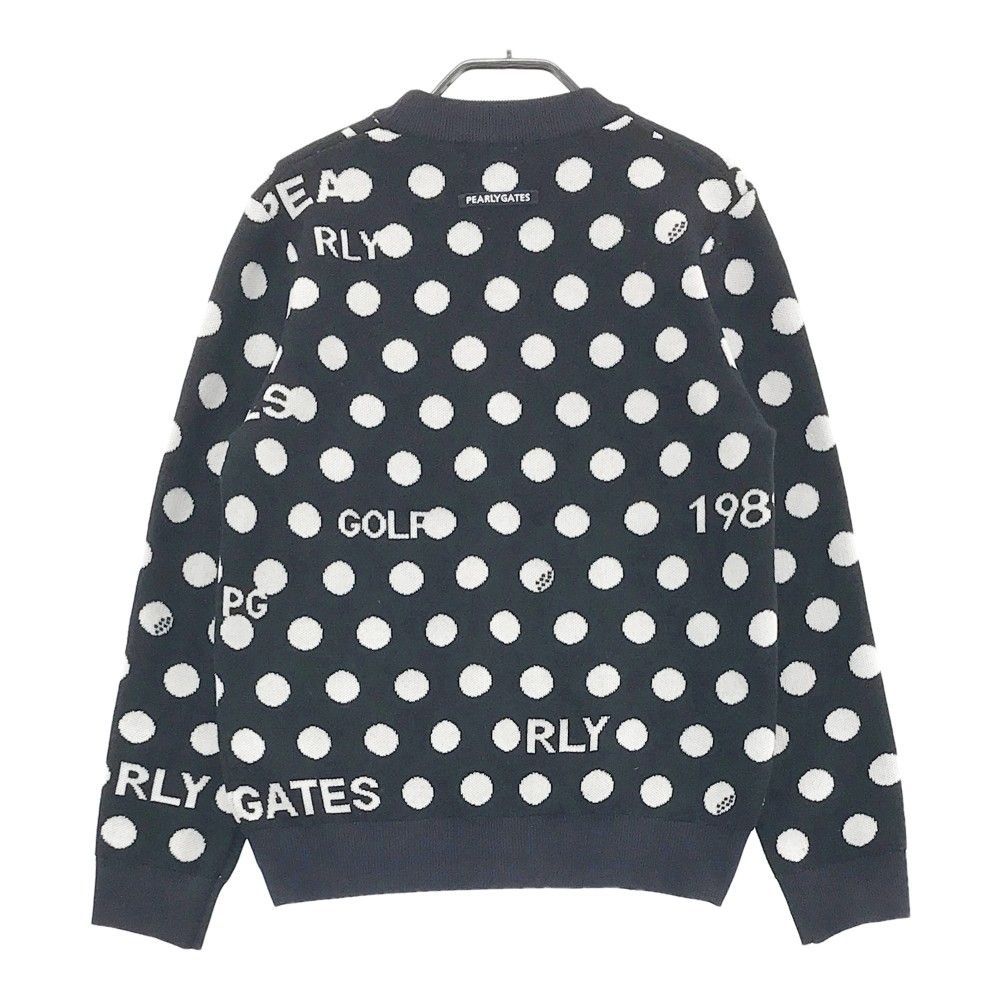 未使用パーリーゲイツサイズ1 ドット水玉ニットセーター