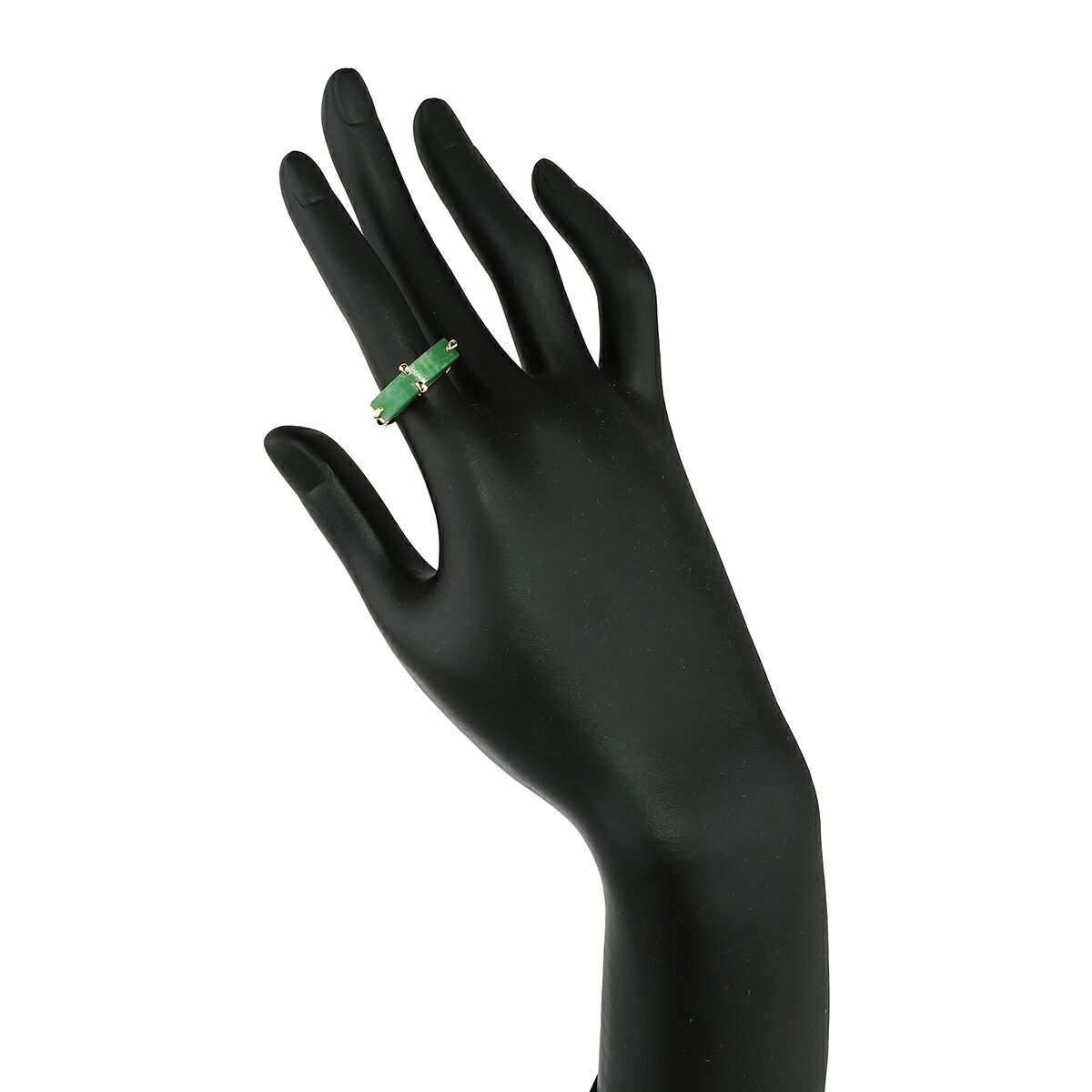 リング 指輪 翡翠 K18 12号 中古 プレラブド 返品OK - メルカリ 