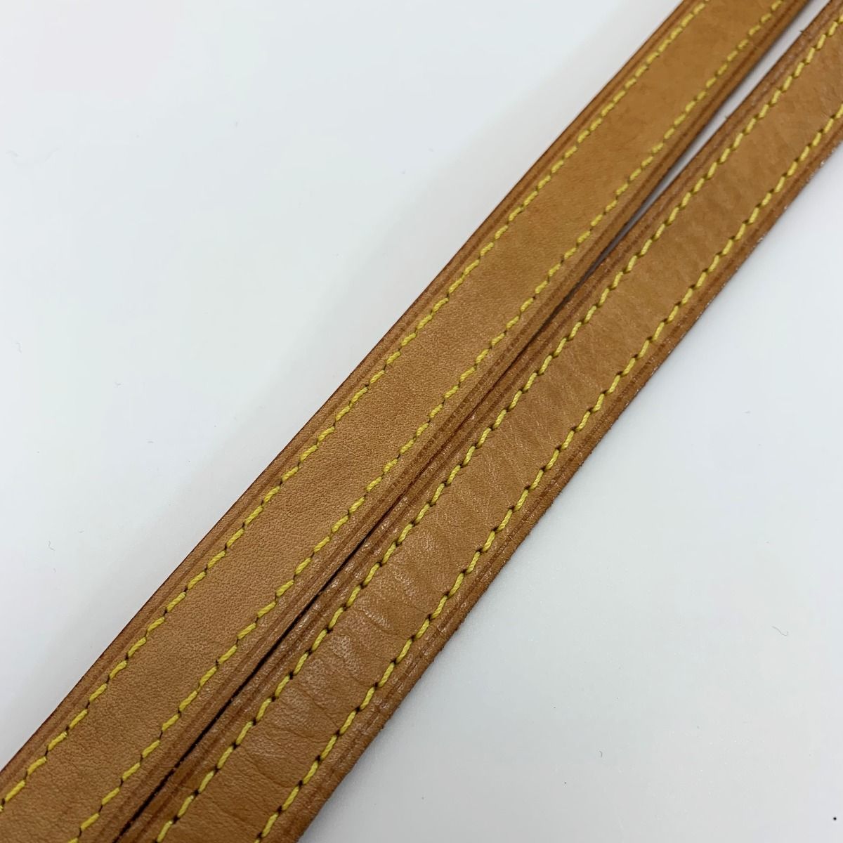 LOUIS VUITTON ルイヴィトン ヌメ革 レザー ベージュ ゴールド金具 