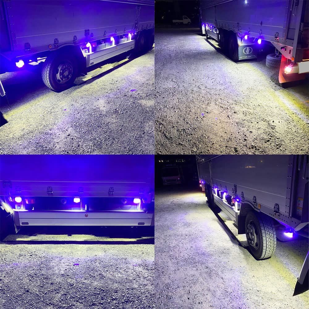 激安！】明るい 面発光 サイドマーカー COBチップ 24V トラック 