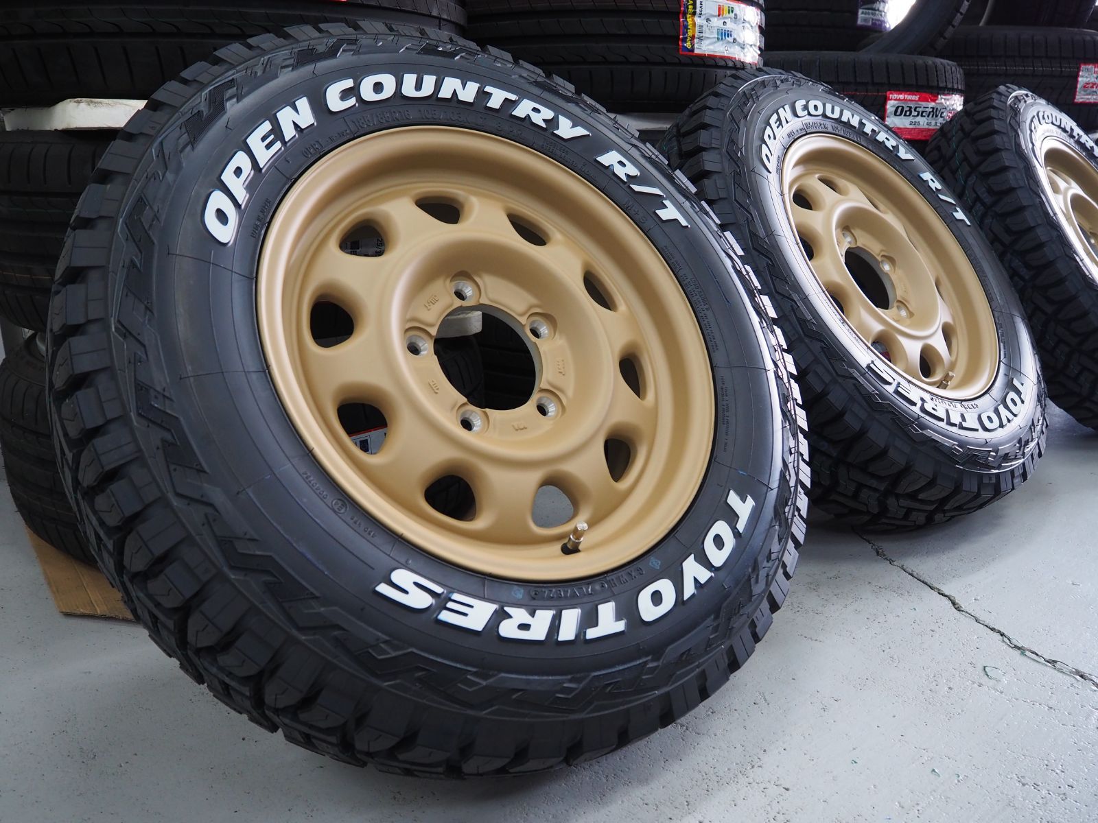 ラテ　0507 ゴツゴツ系 ジムニー LANDFOOT SWZ 16inch 5.5J 5H139.7+20