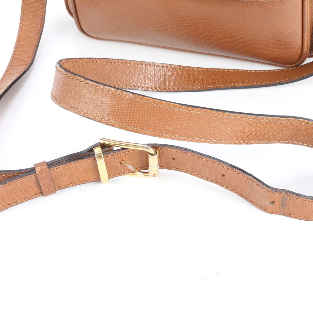 極美品 ヴィンテージ セリーヌ サークルロゴ レザー ショルダーバッグ  