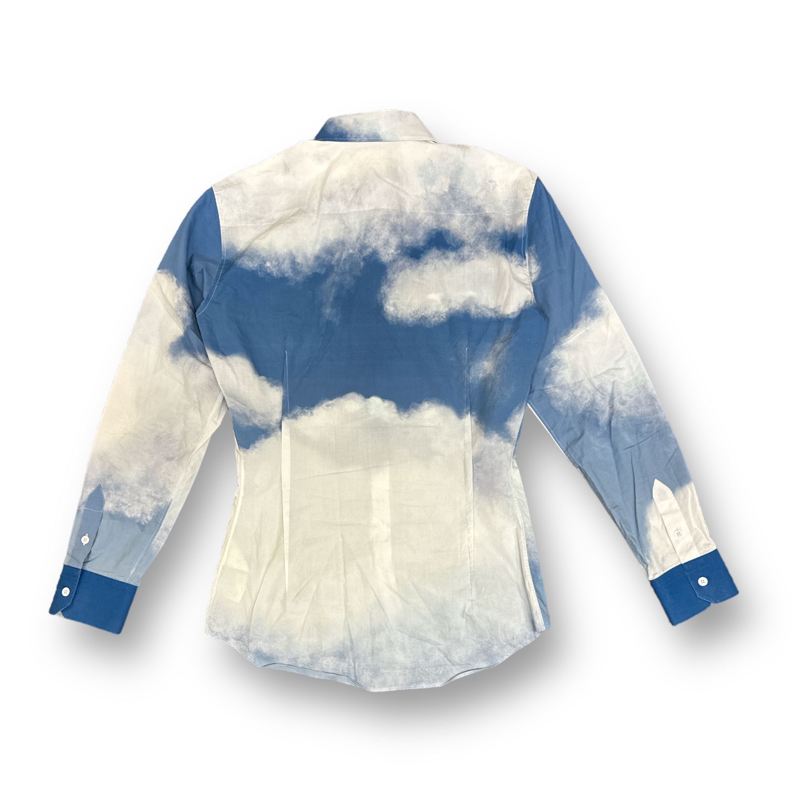 ルイヴィトン  20AW  RM202 YRU HJS74 LVクラウドプリント長袖シャツ メンズ L 国内正規 LOUIS VUITTON 20AW LV Cloud Print Long Sleeve Shirt