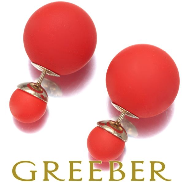 ディオール ピアス トライバル オレンジ ラバー #168687 - メルカリ 